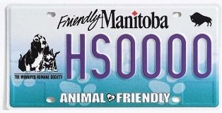 WHS Licence Plate