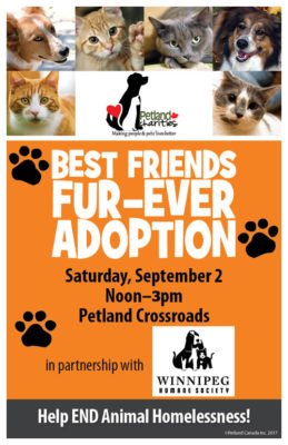 National Petland Adoption Event @ Petland Crossroads | Winnipeg | Manitoba | Canada