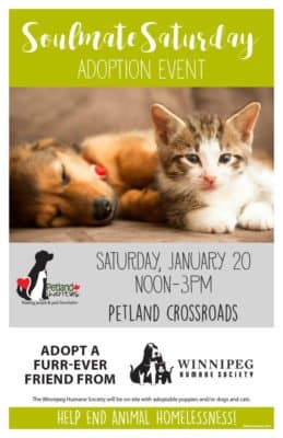 Petland Adoption Event @ Petland Crossroads | Winnipeg | Manitoba | Canada